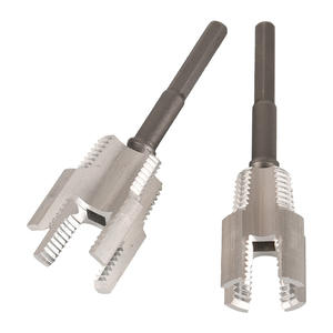 Juego de herramientas roscadoras de tuberías de agua de 46 puntos, directo de fábrica, con placa de roscado para taladro eléctrico, para roscado interno y externo integrado de tuberías de potencia - Product Image 1