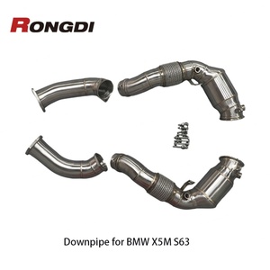 ท่อไอเสียสแตนเลสสำหรับ BMW X5/X5M 4.4T ปี 2022 พร้อมแคทดาวน์ไปป์และแผ่นกันความร้อน 200Cell - Product Image 2