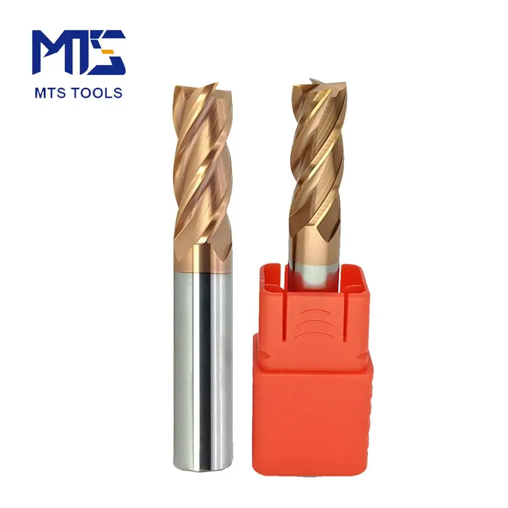 HRC55 ผลิตภัณฑ์ส่งเสริมการขาย solide carbide square end mill shank 8mm