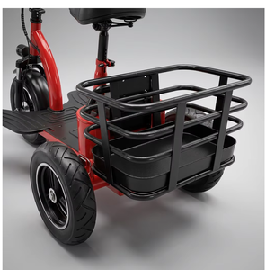 Vehículo de <span class=keywords><strong>Tres</strong></span> <span class=keywords><strong>Ruedas</strong></span>, Ligero y Plegable, Vehículo Eléctrico de 400W, Motocicleta de Ocio de <span class=keywords><strong>Tres</strong></span> <span class=keywords><strong>Ruedas</strong></span>, Carro a Batería - Product Image 4