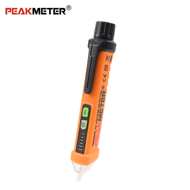On Sale PM8908C 50Hz/60Hz Voltage Detector Non-contact AC Voltage Tester with Sound and Light Live Neutral Detection Pen-type