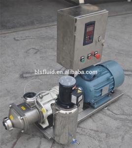 CE hijyenik tasarım gıda sınıfı gaz-sıvı-katı karıştırma sıhhi çok amaçlı yüksek viskoziteli düşük kesme çift ikiz vidalı pompa - Product Image 6