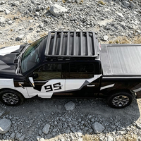 Porte-bagages de toit en alliage d'aluminium de qualité pour TOYOTA Hilux