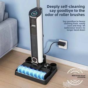 Produits pour la maison intelligente, laveur de sols durs, aspirateur vertical sans fil, machine de nettoyage humide et sec - Product Image 5