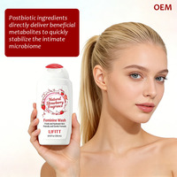 Vente en gros OEM – Nettoyant intime quotidien personnalisé aux herbes naturelles, parfum fraises, soin de la peau, équilibre du pH