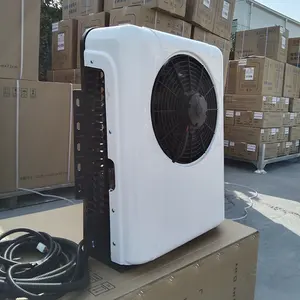Electric 12v Truck Sleeper Air Conditioner Rear Mounted Split Truck Parking Air Conditioner