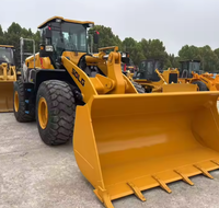 Chargeuse sur pneus hydraulique SDLG956 d'occasion de 5 tonnes, moteur d'origine puissant, performances fiables, grande benne, pompe à roulement moteur - 2022