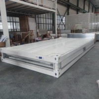 Maison préfabriquée modulaire de 20 pieds, à assembler rapidement, conteneur détachable, dortoir, appartement