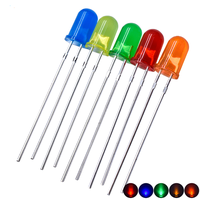Échantillon gratuit de diodes de lampe à LED à lentille diffuse bleue JuHong offert