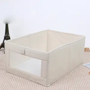 Jeans Foldable Tissue Storage Box Closet Organizer Clothing Organization System Drawer Organizer Cabinet