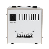 Stabilisateur de tension AC 220V 2% SVC-3KVA monophasé, entrée 150V-260V, AVR en cuivre, écran tactile, haute efficacité pour zones difficiles