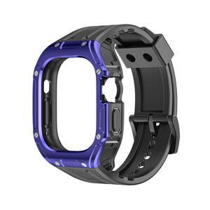 Sport TPU <b>Watch</b> Straps with Bumper PC <b>Case</b> for Apple <b>Watch</b> Ultra 49mm for Women Men Breathable Soft <b>Watch</b> Band - Product Image 2