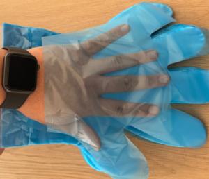 Gants jetables en plastique imperméables TPE HDPE PE pour l'alimentation et le nettoyage domestique, vente en gros d'usine - Product Image 3