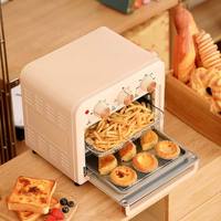 Four à pain miniature MUDIT 13L 1300W avec fonction friteuse à air et fonctions de cuisson/grillage pour camping-car, voiture et utilisation en extérieur