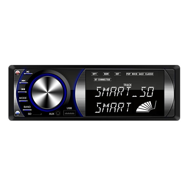 1 DIN Car MP3 Player Bluetooth Stereo Indash FM Radio USB SD AUX 12V Universal Auto Audio-System Wholesale-Factory Fast Charging