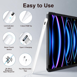 Lápiz Óptico Metálico Activo Capacitivo VONN con Logotipo Personalizado, Compatible con el Reemplazo del Lápiz Pom, <span class=keywords><strong>para</strong></span> Dibujar en Tabletas <span class=keywords><strong>Android</strong></span> - Product Image 5
