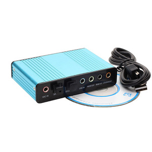 <span class=keywords><strong>Carte</strong></span> <span class=keywords><strong>son</strong></span> externe USB 5.1 à 5.1 canaux à <span class=keywords><strong>fibre</strong></span> <span class=keywords><strong>optique</strong></span> pour mixage, karaoké, ordinateur de bureau et portable - Product Image 5