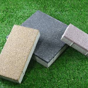 Ladrillo de Porcelana Rojo Permeable al Agua para Exteriores, Pavimento para Jardín y Patio, Piedra de 300X300 100X200 - Product Image 5