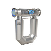 Medidor de Flujo Másico Coriolis LONNMETER de Acero Inoxidable 316, Precisión de 0.15% FS, Conexión de Brida, 0~100000 M/h, para Gas/Líquido