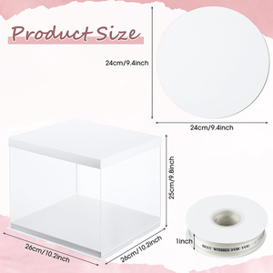<span class=keywords><strong>กล่อง</strong></span><span class=keywords><strong>เค้ก</strong></span>ขนาดใหญ่ 4 6 8 10 12 นิ้ว <span class=keywords><strong>กล่อง</strong></span>ใส่เค้กทรง<span class=keywords><strong>สูง</strong></span>แบบมีหน้าต่าง สำหรับใส่เค้กวันเกิด บรรจุภัณฑ์สำหรับอบขนม - Product Image 6
