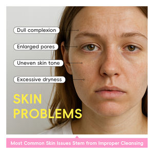 LAIKOU 50g 5 en 1 <span class=keywords><strong>GLOW</strong></span> <span class=keywords><strong>up</strong></span> SUPER <span class=keywords><strong>CLEANSER</strong></span> Cream Limpiador blanqueador facial que limpia profundamente los poros y minimiza los puntos negros - Product Image 4