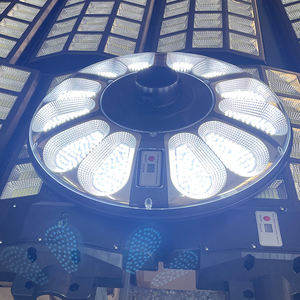 2 ans de garantie lampadaire solaire à capteur 100w 200 300 watts 500w 800w 1000w 2000w UFO lampe solaire de jardin - Product Image 3