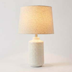 Washed Terracotta Modern Textured LED Eco-friendly Electric <b>Table</b> Lamp Bedside Living Room <b>Dining</b> Entryway - Product Image 6