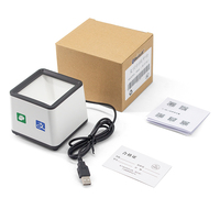 Escáner de Pago con Lector de Códigos de Barras QR 2D SG para Supermercados, Tiendas y Comercios - R42 Omnidireccional Fijo con 1 Año de Garantía USB/Cableado en Stock