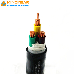 5x2,5 5x4 5x6 4x2,5 NAYY Cable de alimentación de bajo voltaje 0,6/1kV Uso disponible Conductor de aluminio PVC aislado con revestimiento Industrial - Product Image 6