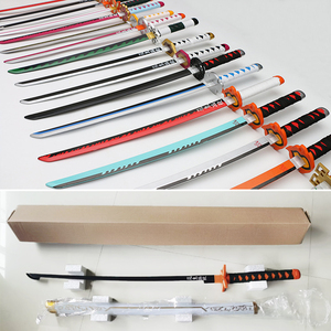 Talwar Katan Utsuyuri Bambu arme Base modèle une pièce Roronoa Zoro Katana japonais Cosplay épée en bois - Product Image 6