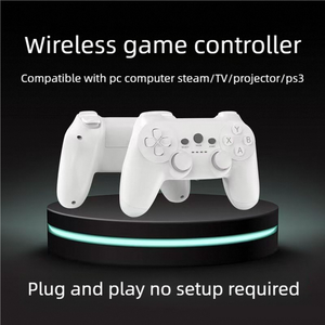 Đa nền tảng không dây điều khiển trò chơi tăng gấp đôi hỗ trợ PC TV Box độ trễ thấp kết nối không dây pin khô kép phím điều khiển - Product Image 2