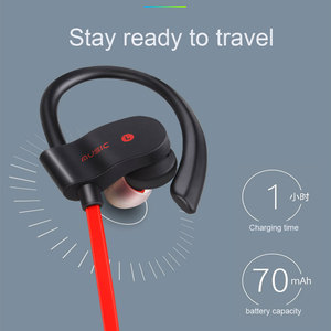 Écouteurs sans fil Azusa à bas prix, étanches IPX-4, pour le sport, conception à crochet d'oreille, portée de 10-15 mètres, 120 heures d'autonomie - Product Image 4