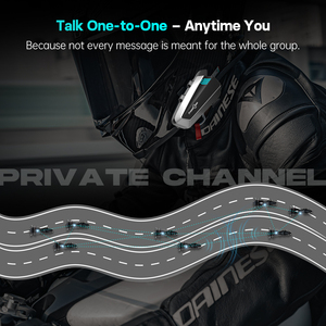 Intercomunicador para Casco <span class=keywords><strong>de</strong></span> Motocicleta FreedConn Blade, Malla <span class=keywords><strong>de</strong></span> Red, 24 Motociclistas, 5 km, Intercomunicador para Casco <span class=keywords><strong>de</strong></span> Moto, 5-Hop Relay, Audio <span class=keywords><strong>de</strong></span> Alta Resolución, BT 5.1 - Product Image 4