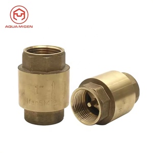 Pn16 1/2-4 inch một chiều không trở lại giả mạo Đồng dọc kiểm tra van với đồng thau chèn cho cấp nước - Product Image 3