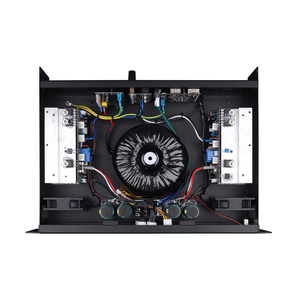 เครื่องขยายเสียงคาราโอเกะระดับมืออาชีพ 2U กำลังขับ 2*400 วัตต์ เชื่อมต่อแบบบริดจ์  ตัวเครื่องโลหะ รุ่นใหม่ปี 2023 - Product Image 4