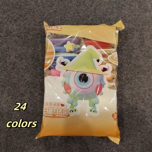 Argile à modeler OEM promotionnelle, prix compétitif, argile mousse séchant à l'air, argile à modeler séchant à l'air, 12 couleurs, finition mate - Product Image 2