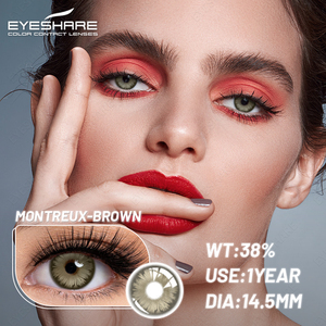 Lenti a contatto Eyeshare per Cosplay, Lenti Coreane Colorate Marroni e Grigie, Lenti per Bellezza degli Occhi - Product Image 3