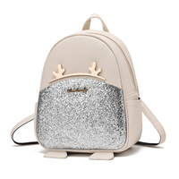 2019 Hoge Kwaliteit Bling Pailletten Leuke Cartoon Kleine Rugzak Schoudertassen School Travel Back Pack Voor Meisjes