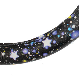 Nouvelle conception <span class=keywords><strong>de</strong></span> housse <span class=keywords><strong>de</strong></span> volant en cuir PVC coloré anime avec strass brillants pour l'intérieur <span class=keywords><strong>de</strong></span> la voiture - Product Image 3