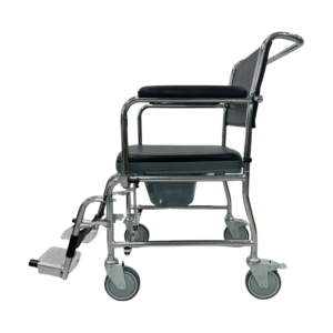 Silla de Baño con Ruedas CA698, Estable y Segura para Personas con Discapacidad, Cuidado Médico para Ancianos, Equipo de Seguridad para Baño, Directo de Fábrica - Product Image 4