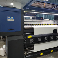4 têtes 8 têtes 1.9m/2.6m/3.2m Imprimante pour tissu à sublimation thermique Imprimante à transfert thermique pour textile Machine d'impression numérique