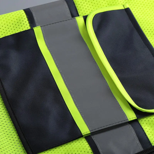 ZUJA سترة متينة عالية الوضوح ملابس بناء ملابس العمل سترة رجالية - Product Image 5