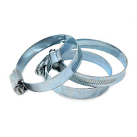 Ventes directes d'usine W1 collier de serrage en acier de type allemand collier de serrage à vis sans fin 9mm largeur de bande finition zinc système de mesure métrique OEM