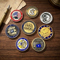 Pièce de monnaie commémorative personnalisée en métal de haute qualité, cadeau d'entreprise, médaille pour événement spécial, pièce de collection souvenir