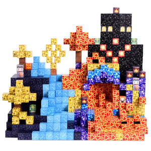 Nouveau Mini Cube Magnétique Mon Monde 300 pièces Klocki Magnetyczne Ensemble de Blocs de Construction Magnétiques Créatifs pour Enfants Jouets DIY - Product Image 2