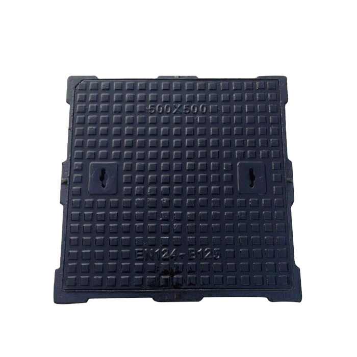 EN124 B125 Double Seal Ductile Iron Manhole Cover Lock