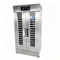 Armoire de fermentation professionnelle à 32 plateaux, en acier inoxydable 410, avec circulation d'air chaud pour la levée de la pâte en boulangerie
