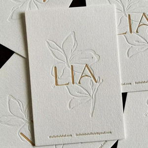 Tarjeta de Menú Rectangular Moderna de Papel con Acabado Mate, Impresión Digital Personalizada, Tarjeta de Felicitación para Invitación - Product Image 5