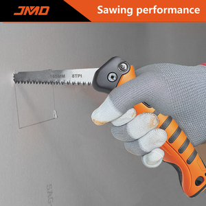 Sierra de mano plegable JMD bimetálica BIM de 17 cm para paneles de yeso, madera y plástico - Product Image 4