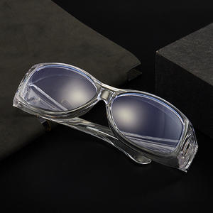 Gafas DE SEGURIDAD antipolen transparentes al por mayor, gafas protectoras con bloqueo de luz azul y cortavientos <span class=keywords><strong>para</strong></span> uso en exteriores con ordenador - Product Image 2